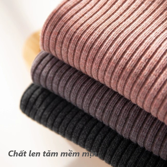 bộ ngủ len tăm dày dặn