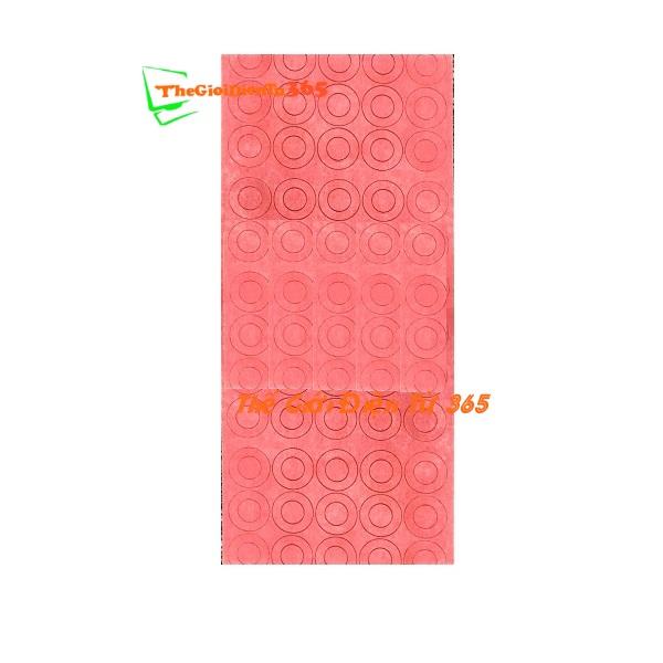 MIẾNG DÁN 1 CELL BẢO VỆ CỰC CHO CELL PIN 18650 –  ĐỎ