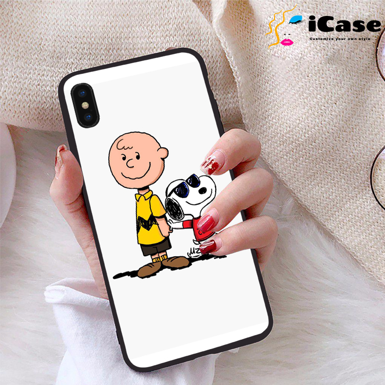 Ốp lưng iPhone Xs Max viền dẻo TPU BST Snopy