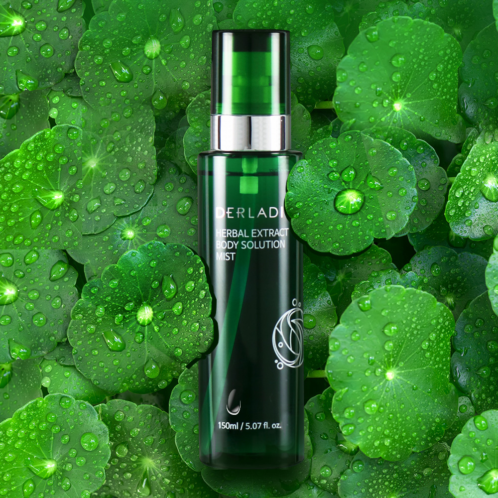 Xịt mụn lưng Derladie Herbal Extract Body Solution Mist 150ml