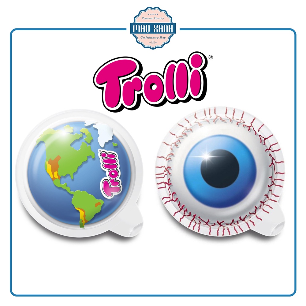 Kẹo Dẻo Con Mắt Trolli Pop Eye Nội Địa Đức