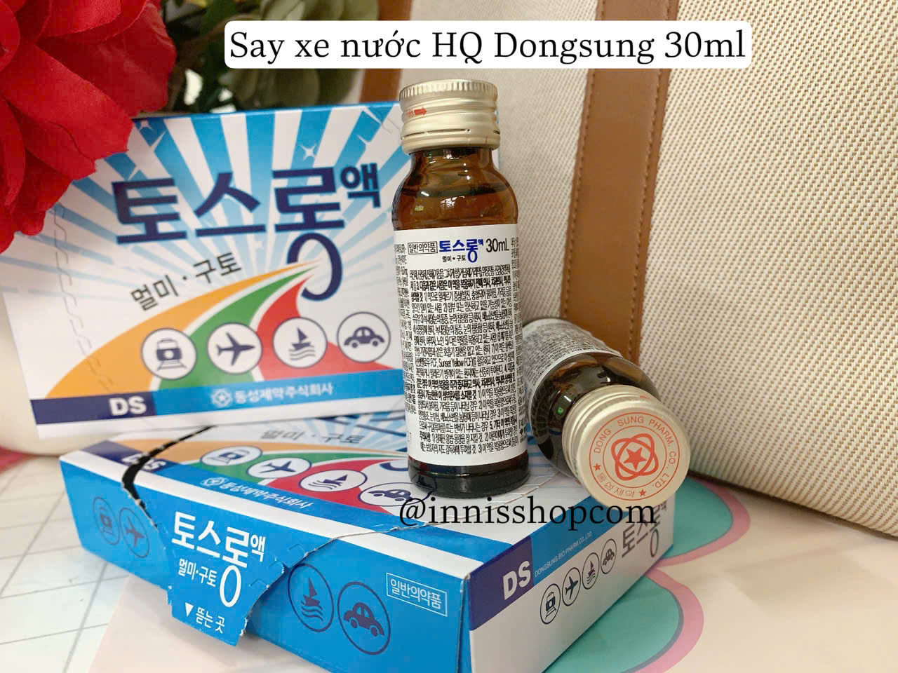Combo 10 chai Say xe hàn quốc Dongsung 30ml - date mới