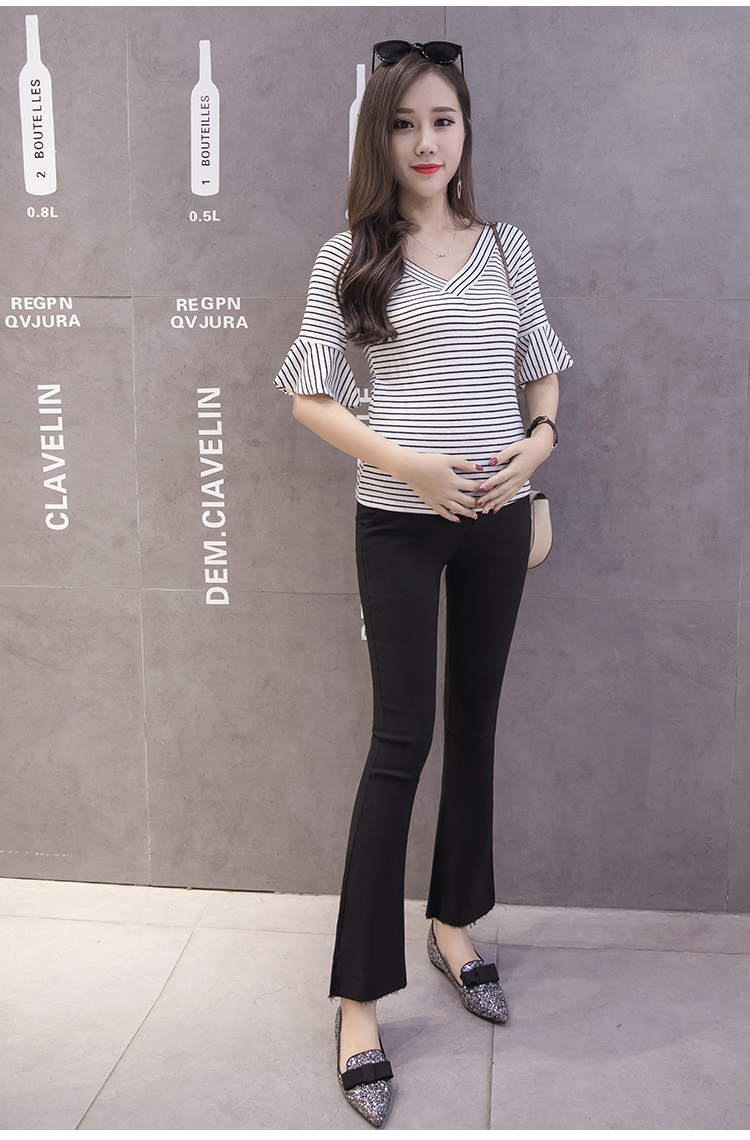 Quần Bầu Xinh Ống Loe Q261