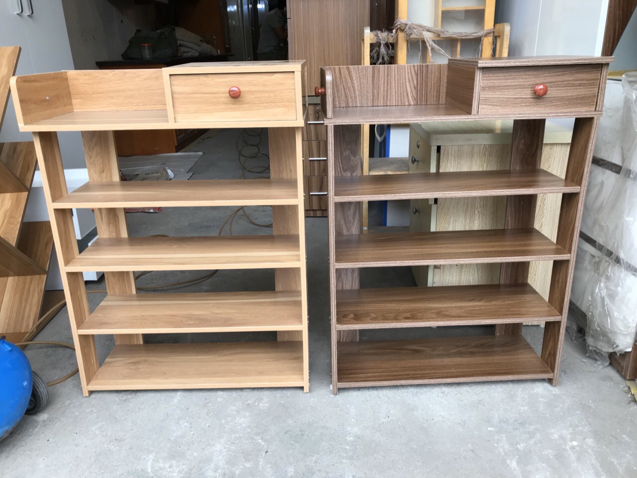 Kệ giày dép gỗ 5 tầng hàng VNXK