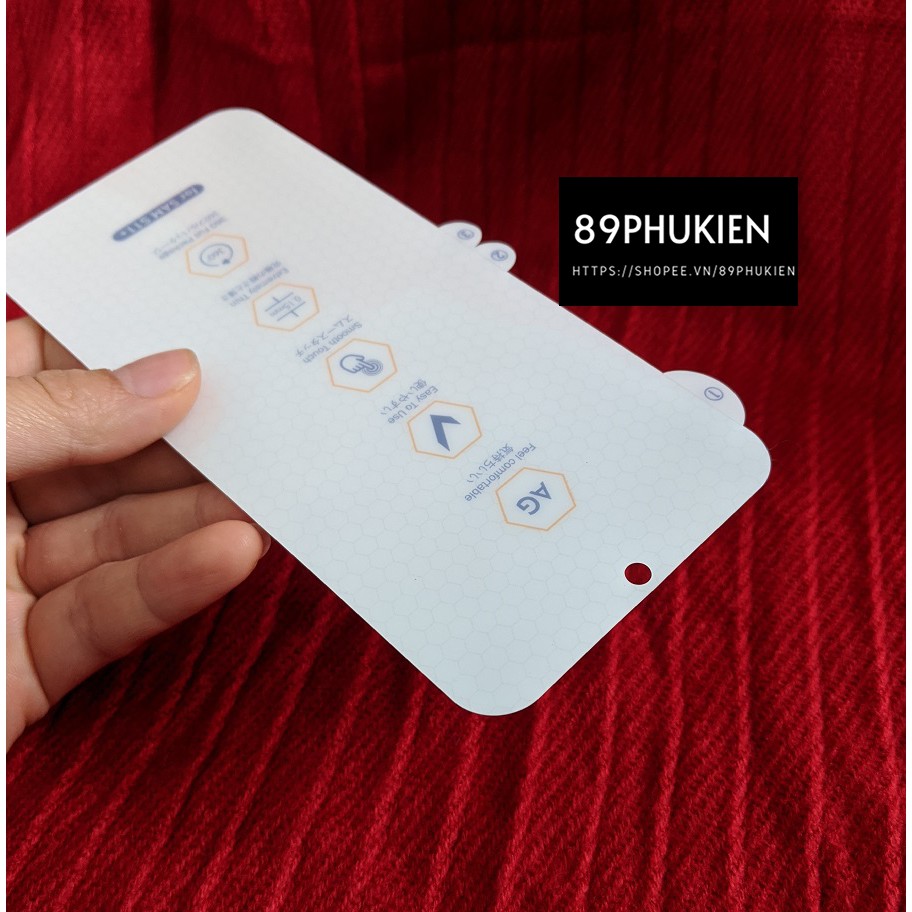 Miếng dán PPF AG S20 Ultra chống trầy xước mặt trước