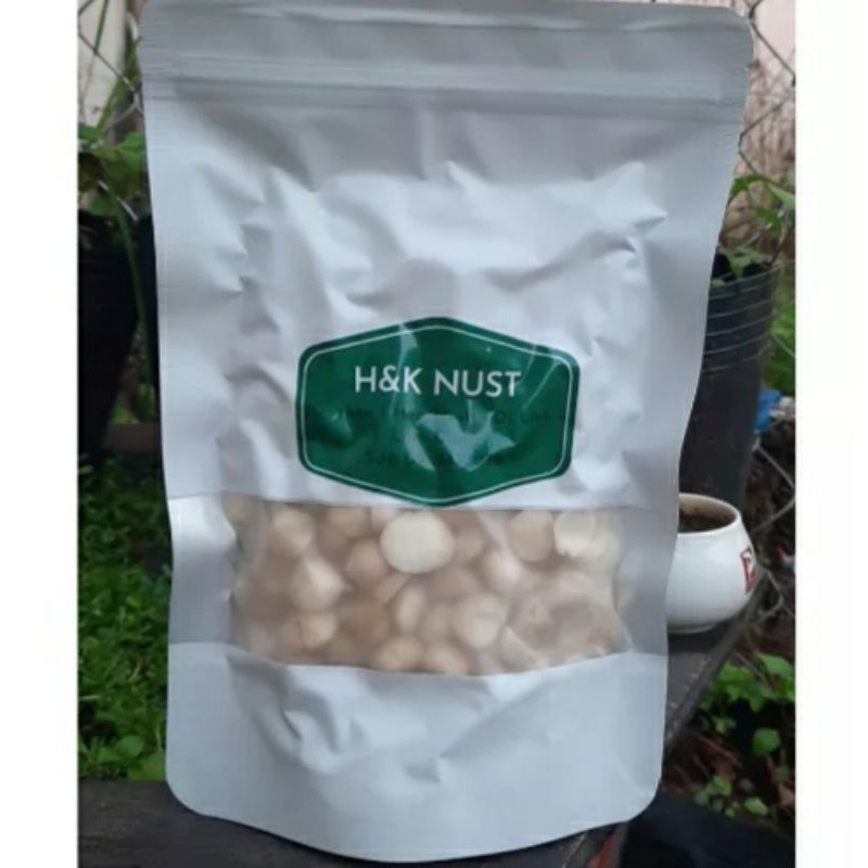 nhân macca Lâm Đồng Organic đã sấy chín [ loại bể]