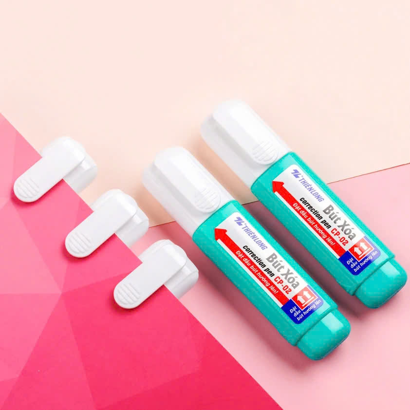 Bút Xóa 12 ml - Thiên Long CP-02 - Xanh Mint