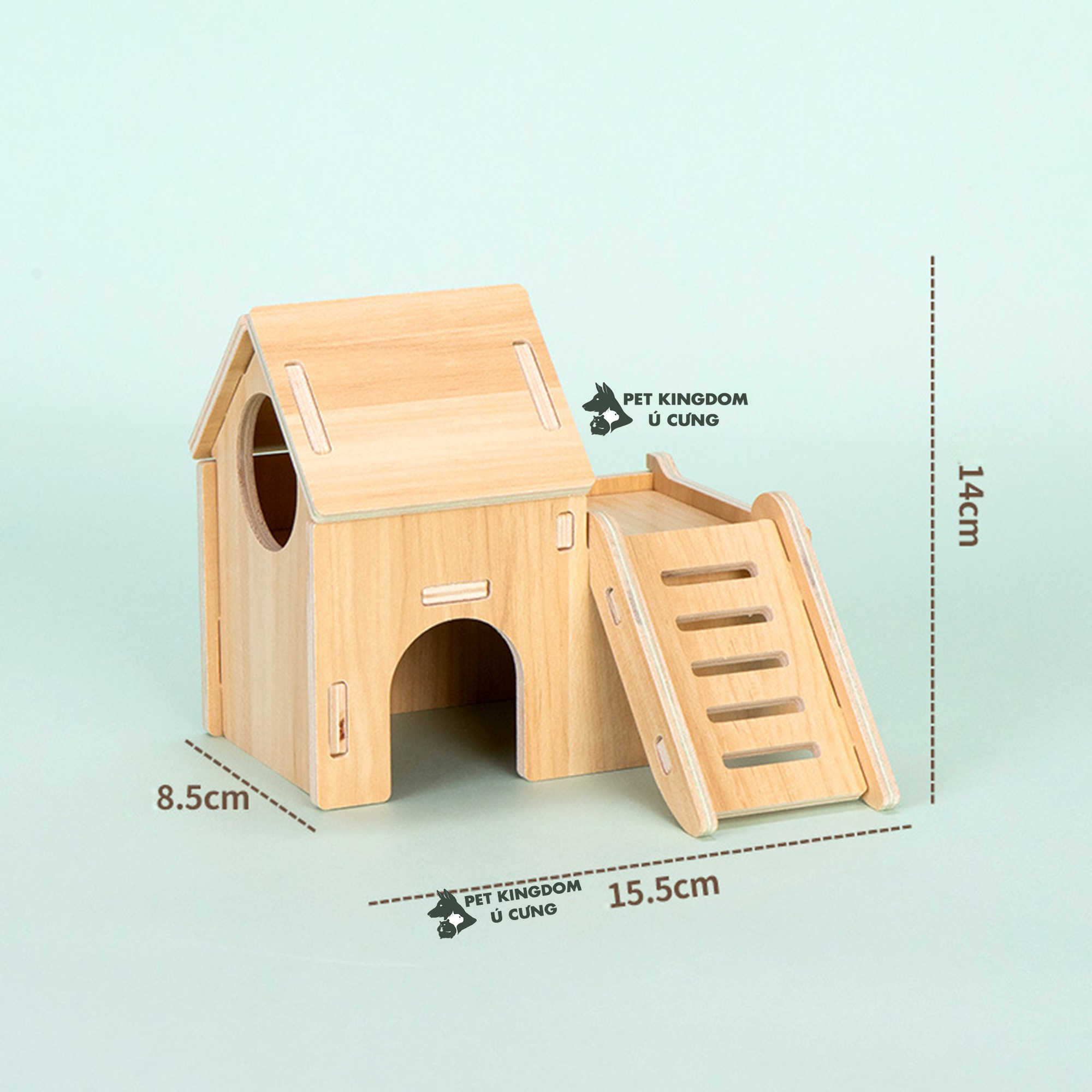 Nhà ngủ gỗ hamster nhiều hình cho hamster