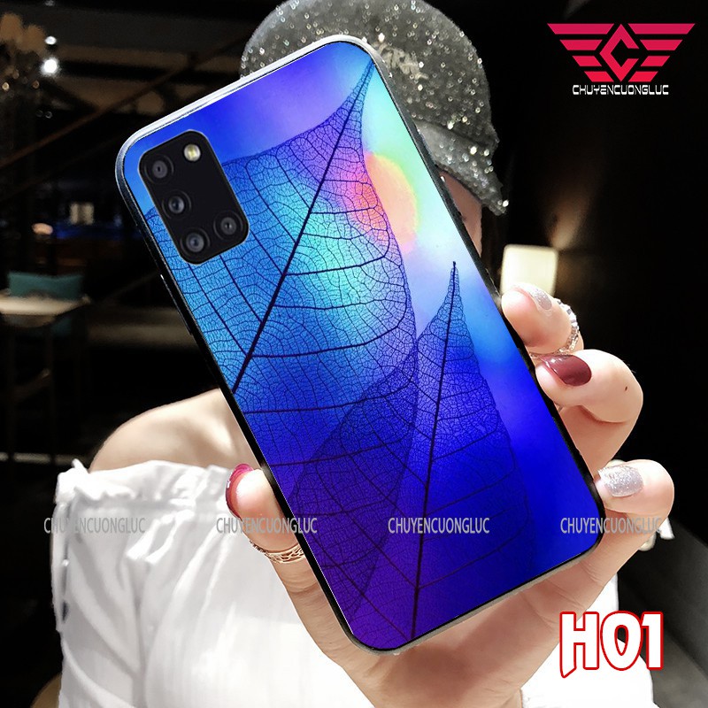 ỐP LƯNG SAMSUNG A13, A23, A53, A12, A31 IN HÌNH HOA LÁ CỰC SANG TRỌNG