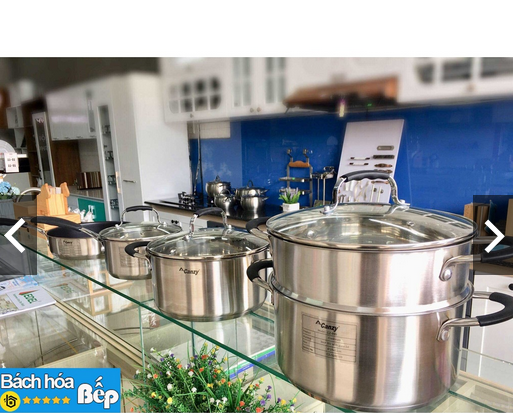 Bộ nồi inox cao cấp canzy cz 899