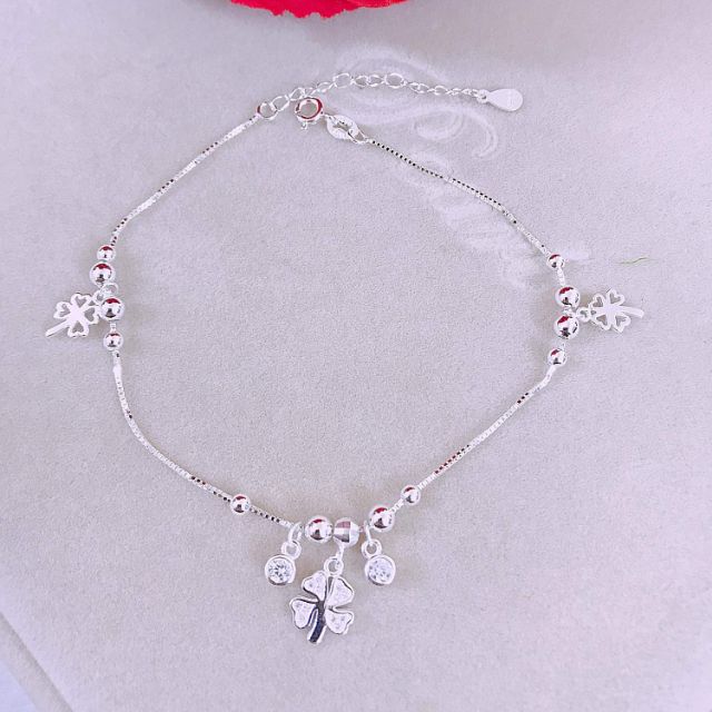 Women's Silver Anklets