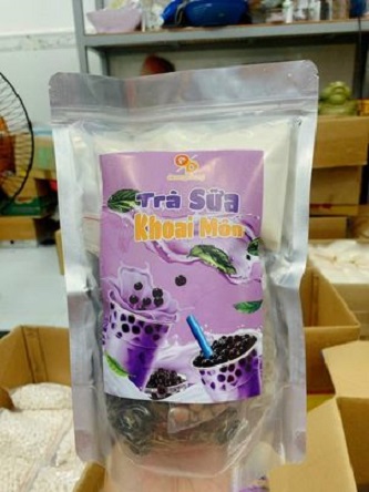 Trà sữa set nhiều vị tự pha - 1 set khoai môn