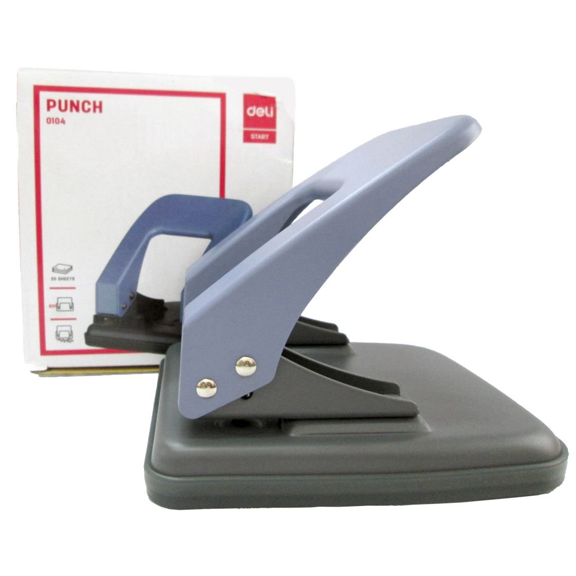 [HCM]Máy bấm lỗ DELI 0103(bấm được 10 tờ) va 0104(bấm được 30 tờ)