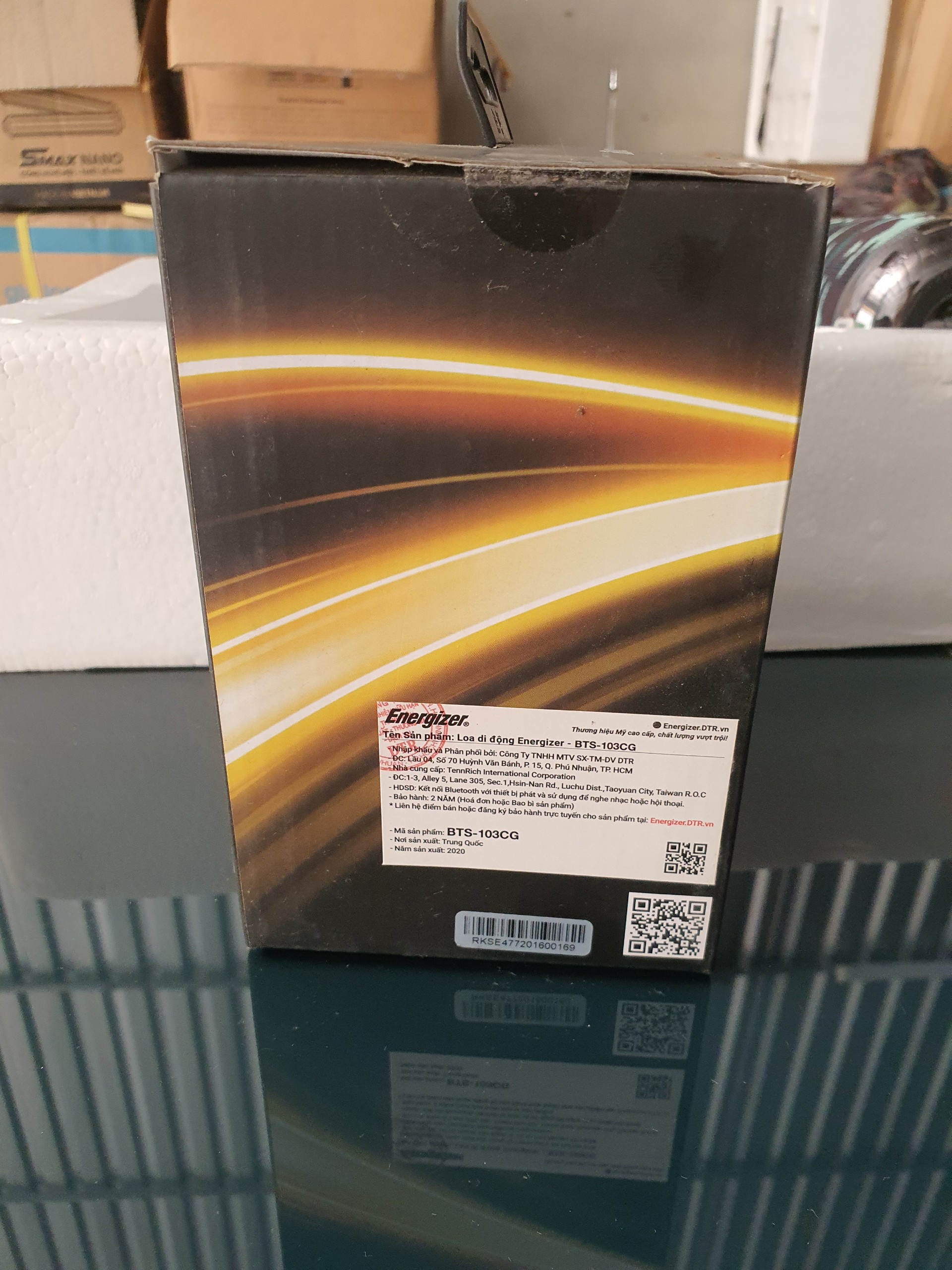 Loa bluetooth Energizer BTS-103 kiêm sạc dự phòng