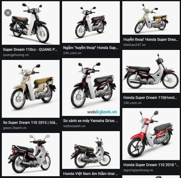 Pha đèn Dream 110