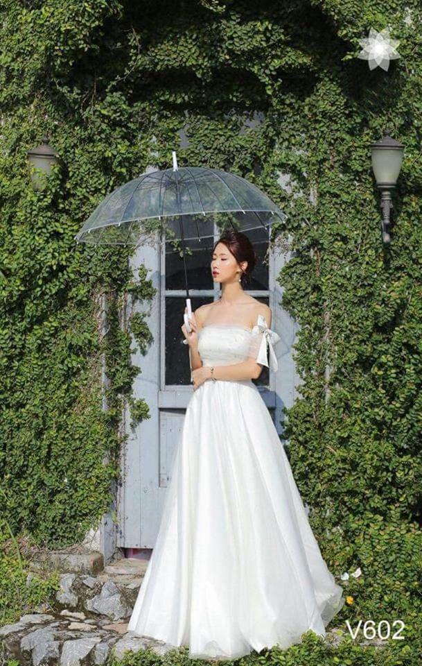 Đầm maxi mặc cưới được 5 kiểu trong 1 sét váy tùng váy chất lưới TRIPBLE T DRESS - size S/M/L -MS6Y