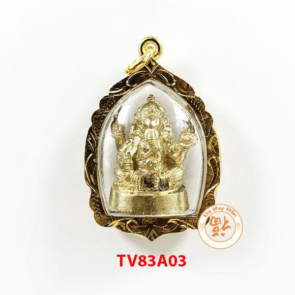 [HCM]Mặt Dây Chuyền Thần Voi Thái Lan Xi Vàng