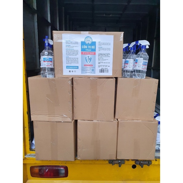 Dung dịch rửa tay cồn kháng khuẩn 70 độ chai 1 lít