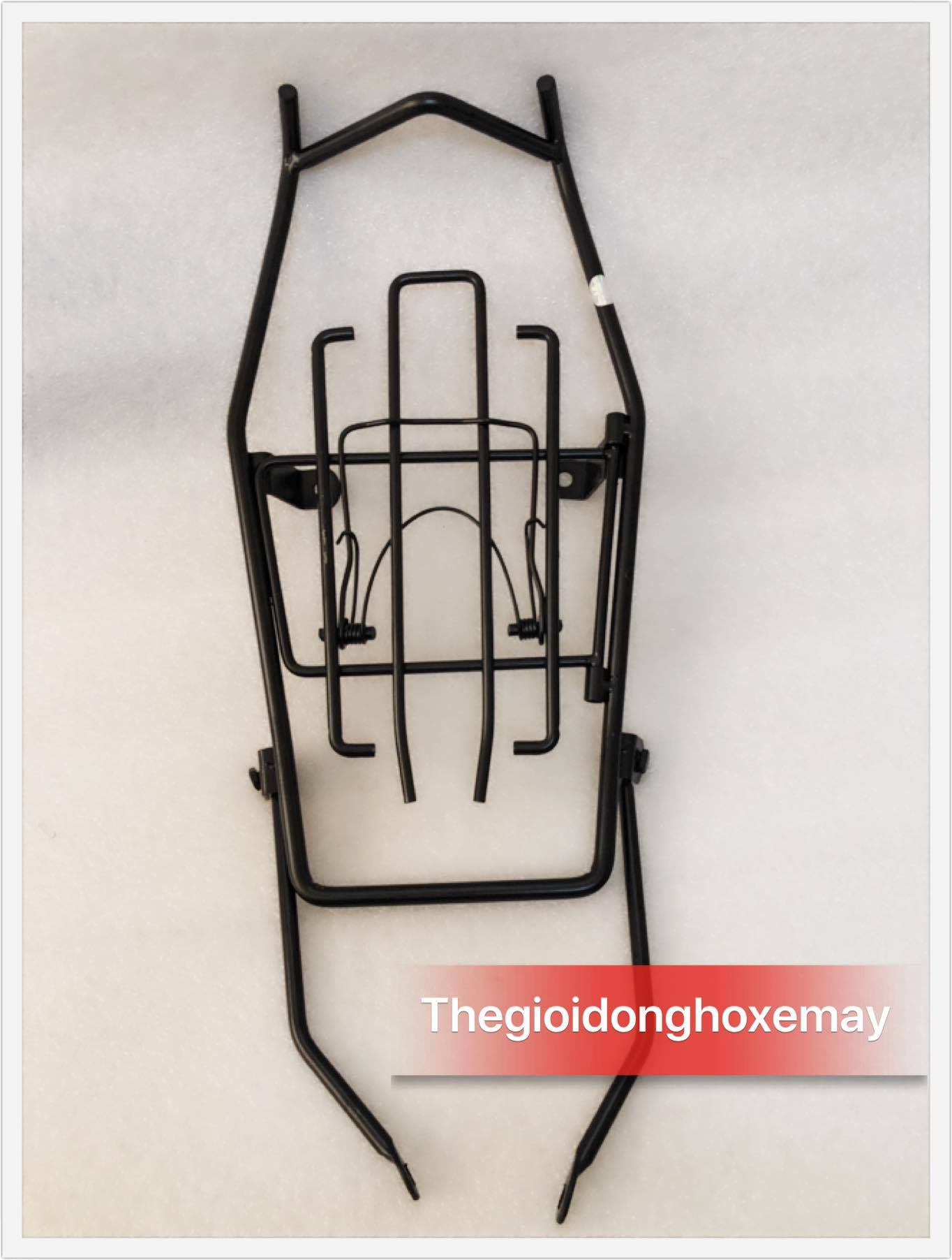 Baga giữa INOX đen Raider Fi - Satria