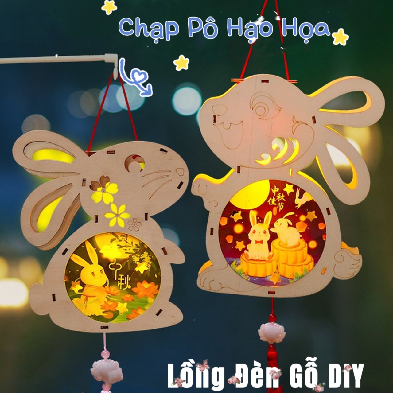 (MẪU 2023) LỒNG ĐÈN TRUNG THU HANDMADE CHO BÉ