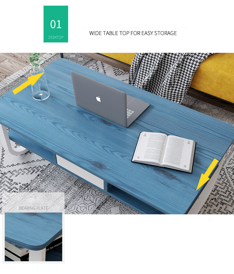 JJT Coffee table 120CM, sofa table, coffee table, reception table modern style sofa table simple style table modern style coffee table coffee table