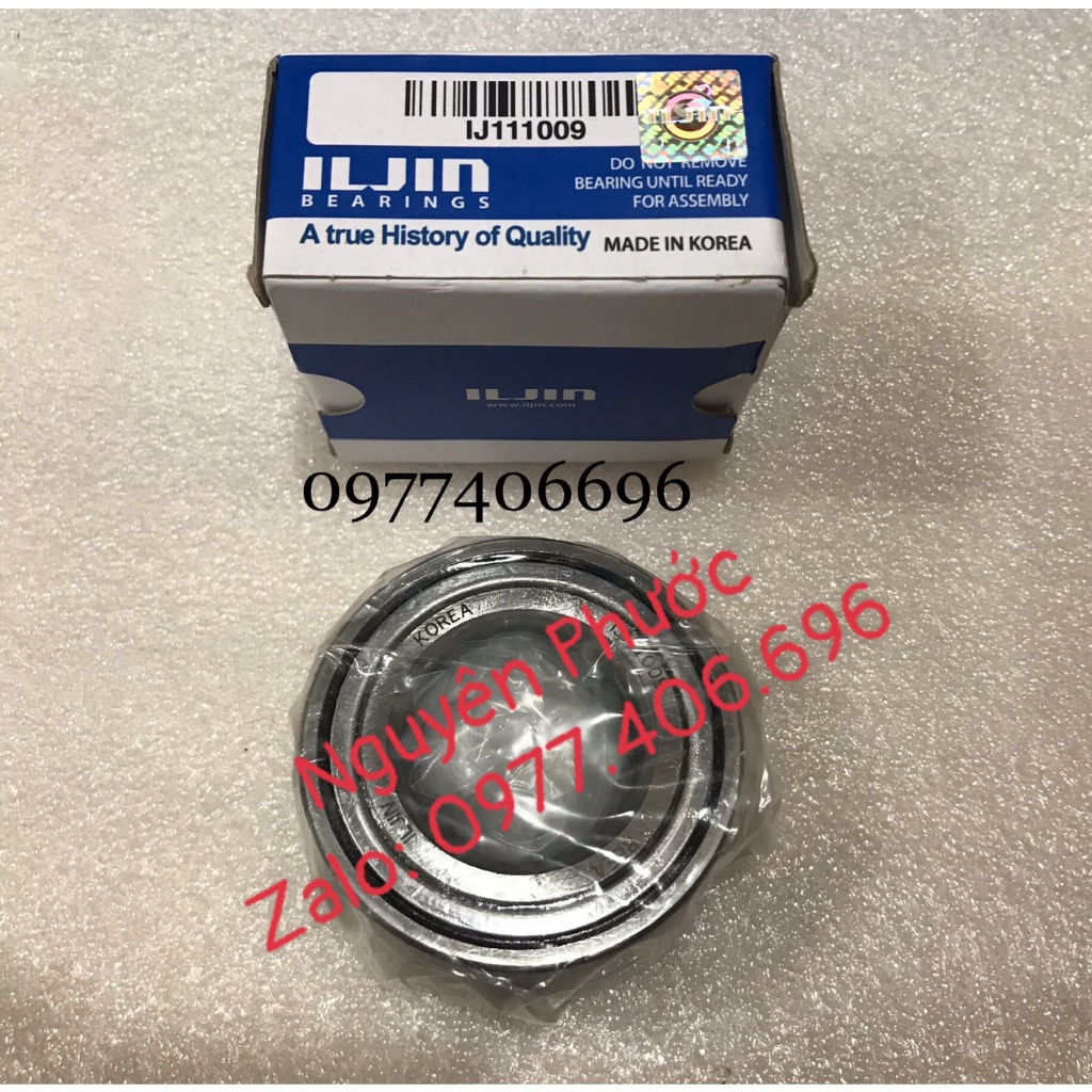 Bi moay ơ/ bạc đạn bánh trước gentra, aveo, lanos, groover, matiz 4, spark m300, cielo... hiệu...