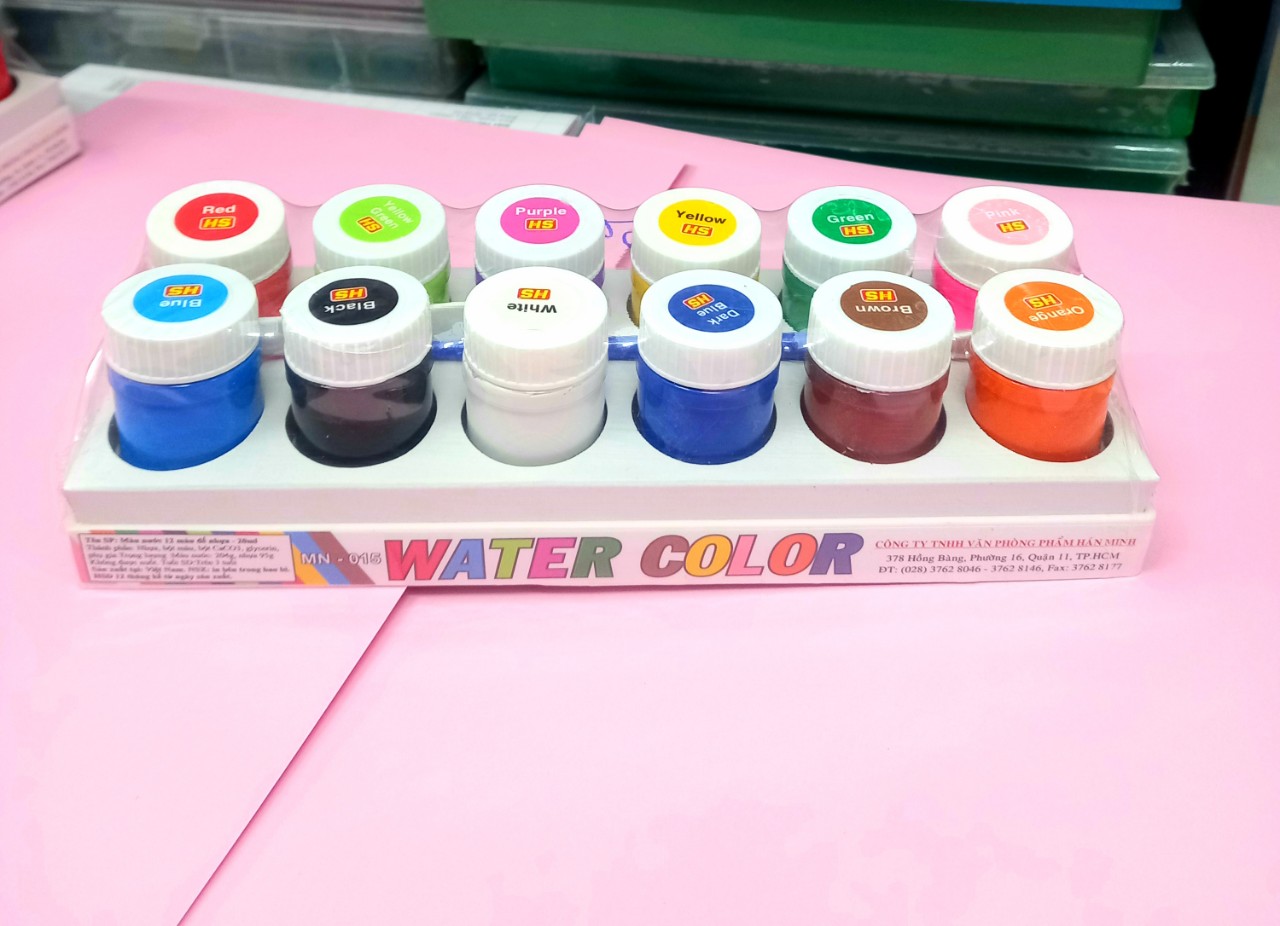 Màu nước Gấu HS