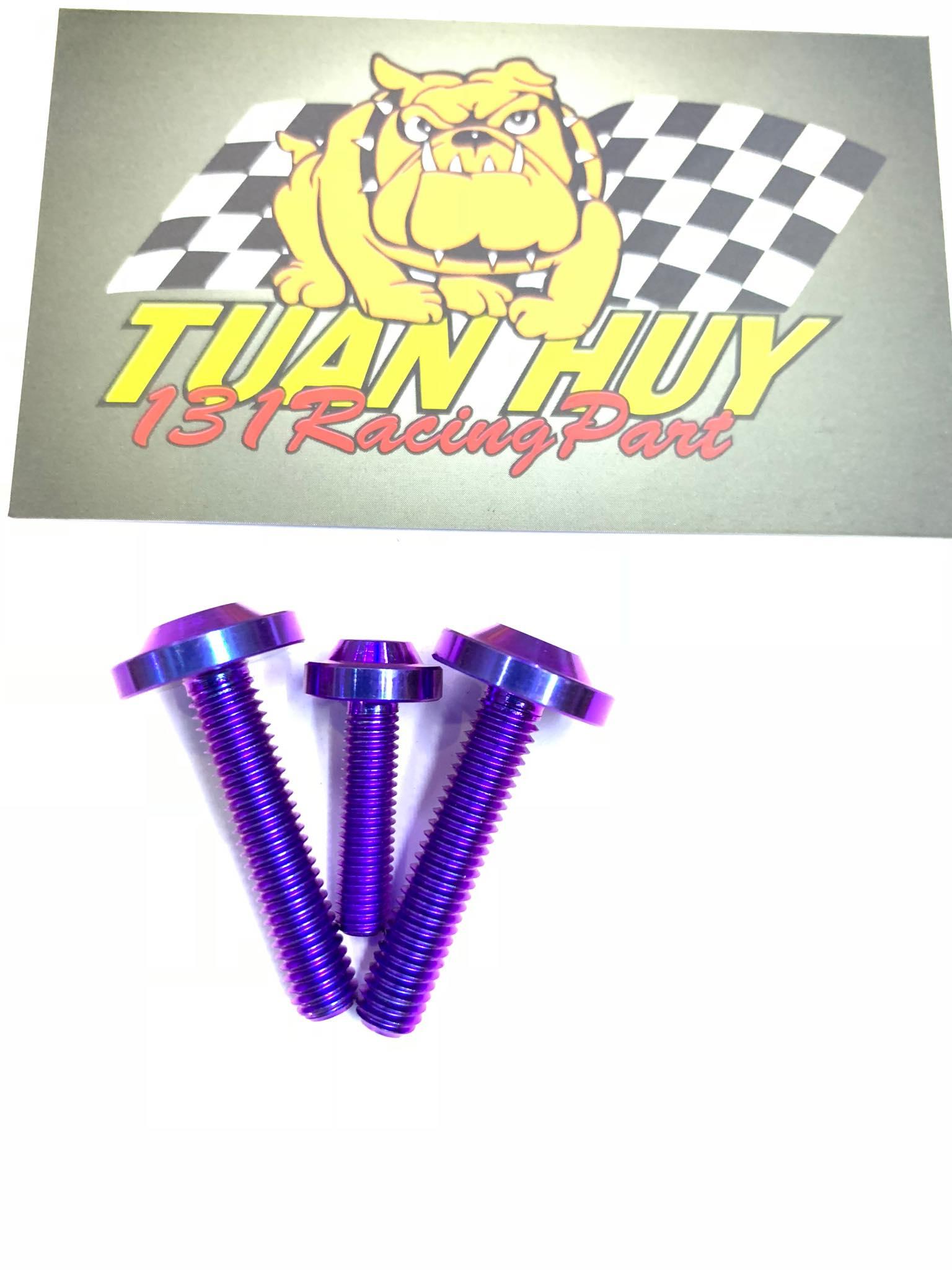 [HCM]3 con ốc gắn baga ( xe có gắn thêm baga ) cho Winner  Sonic 6li30 dù to và 5li20 dù nhỏ Titan Gr5