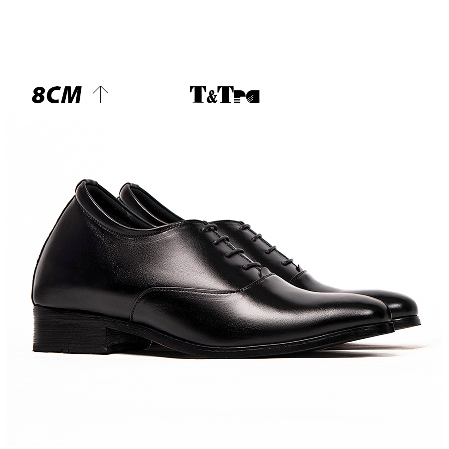 Shoes height increasing men t&tra s1012 black