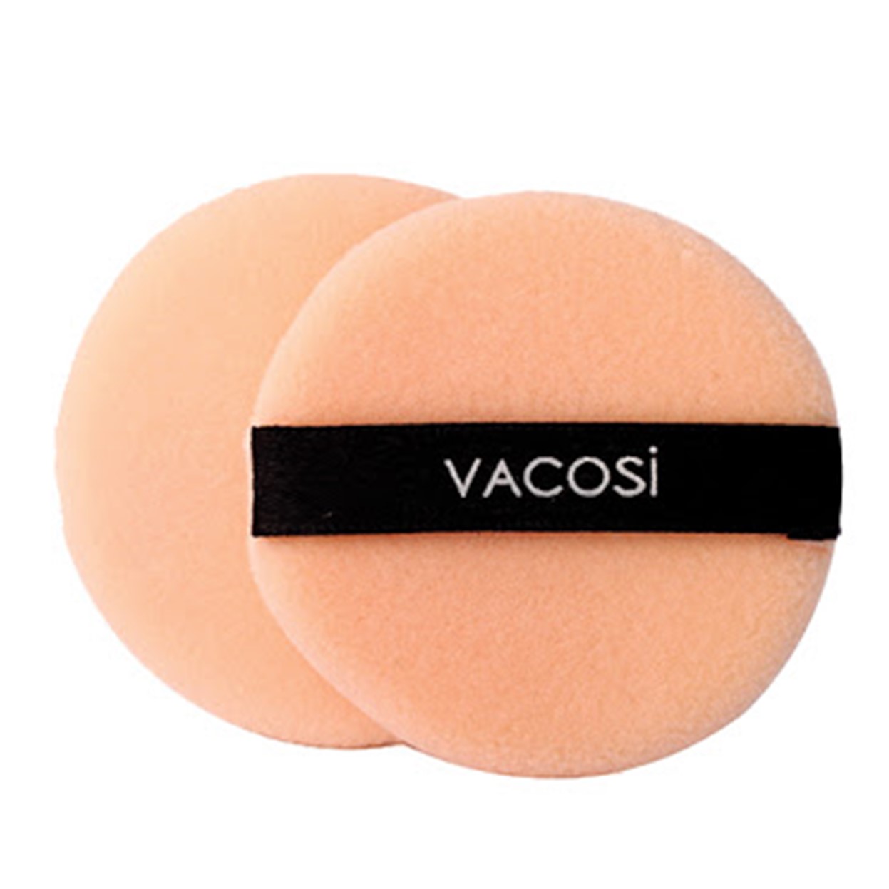 Bộ 2 Bông Phấn Khô Vacosi Tròn, Nhỏ - BP01