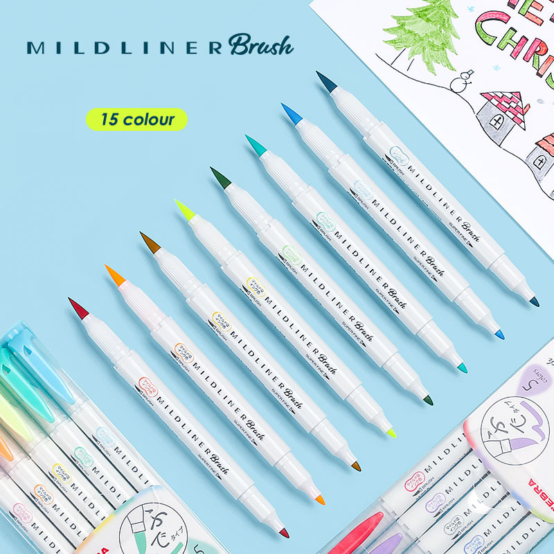 Bút 2 đầu Zebra mildliner Brush