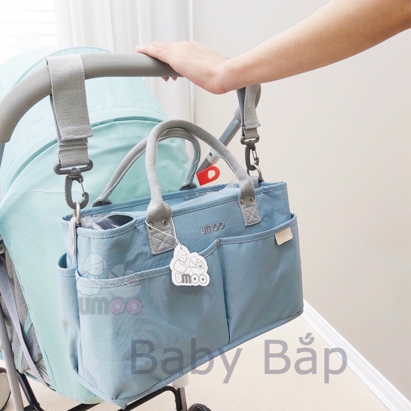 Túi Bỉm Sữa Cao Cấp Umoo Treo Xe Đẩy
