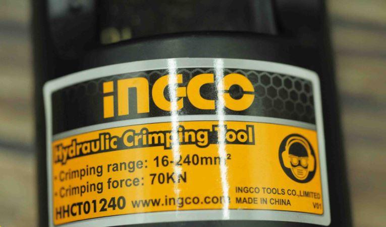 Kìm uốn ống thủy lực INGCO HHCT01240