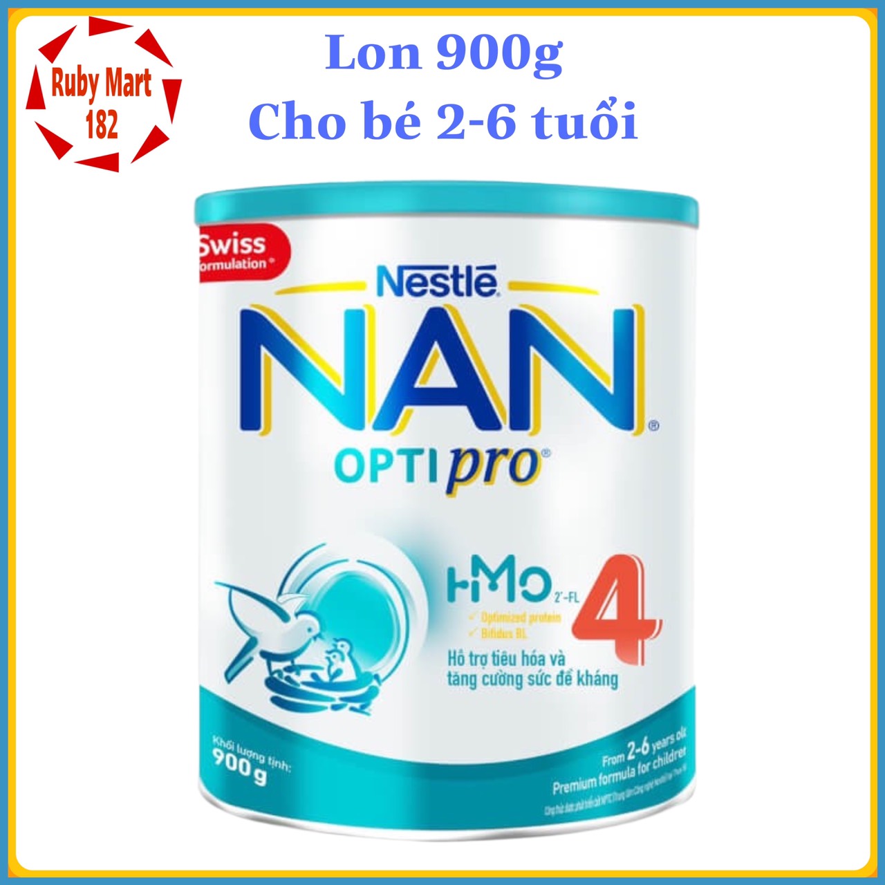 [Date 7.2024] Sữa Bột Nan Optipro số 4 lon 900g
