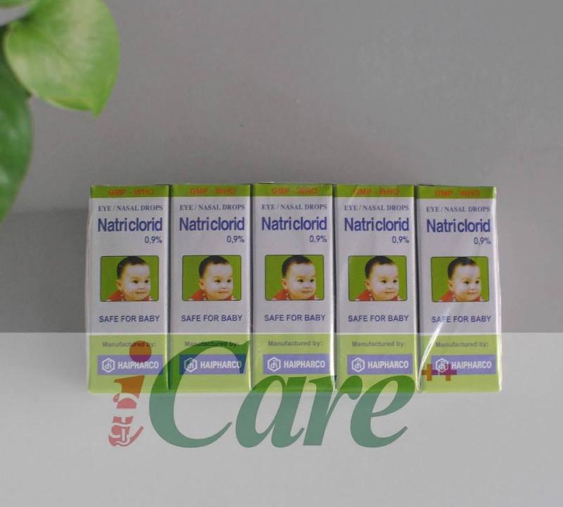 COMBO 10 SẢN PHẨM NƯỚC MUỐI SINH LÝ VỆ SINH MẮT-MŨI-TAI - NATRICLORID 0,9% (Hải Phòng Đắt) nhập khẩu