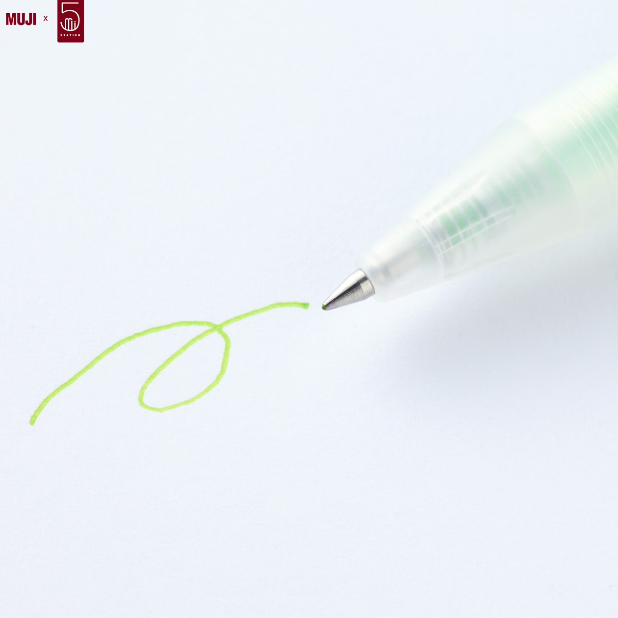 Bút Bi Bấm Muji 0.5mm - Đủ Màu