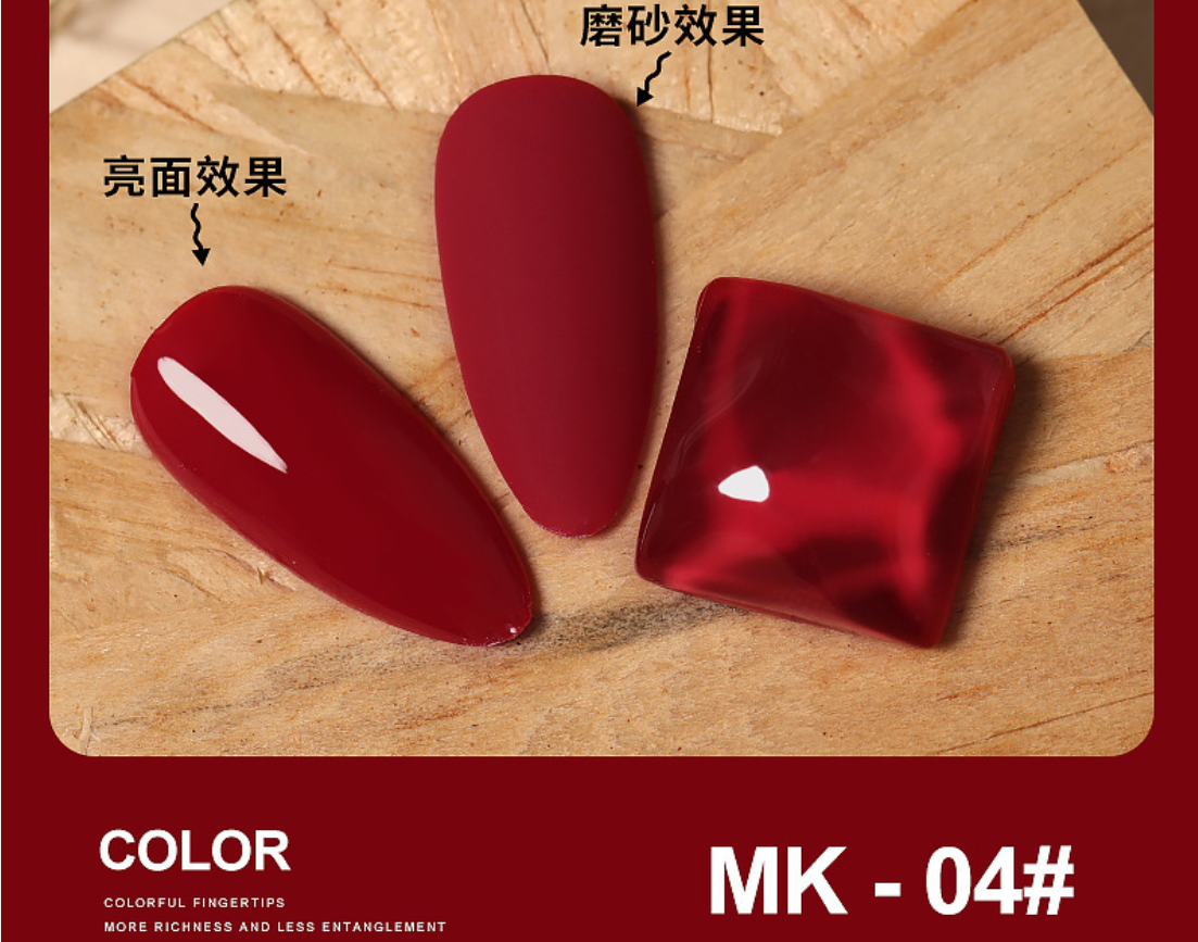 SƠN GEL AS NÂU ĐỎ SANG CHẢNH - mã MK
