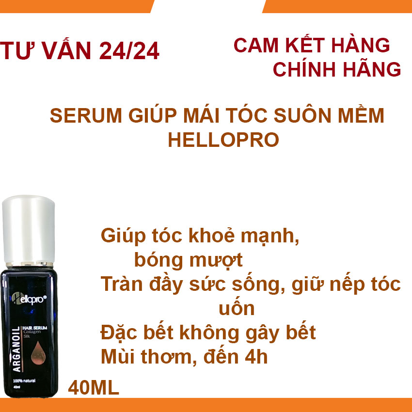 Serum dưỡng tóc phục hồi Collagen Hellopro