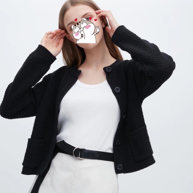 Áo len cadigan Uniqlo siêu xinh
