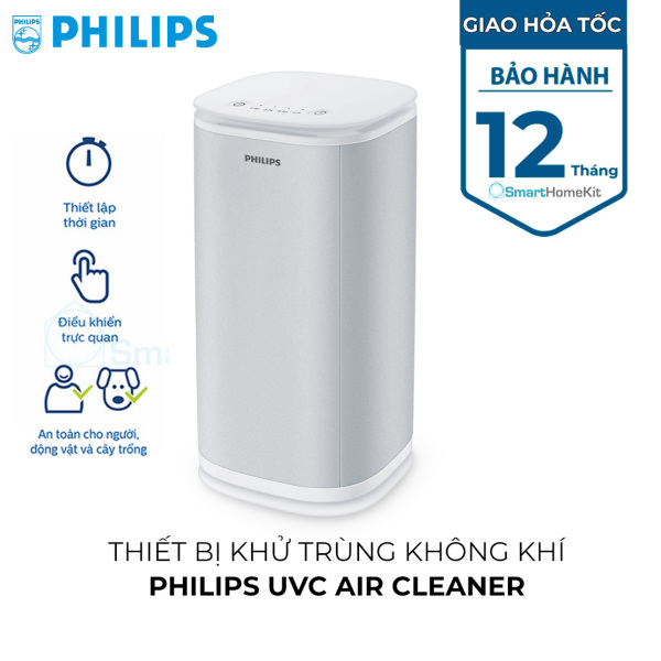 Thiết bị khử trùng không khí Philips UV-C Disinfection Air Cleaner - An toàn, tiện lợi cho cả nhà