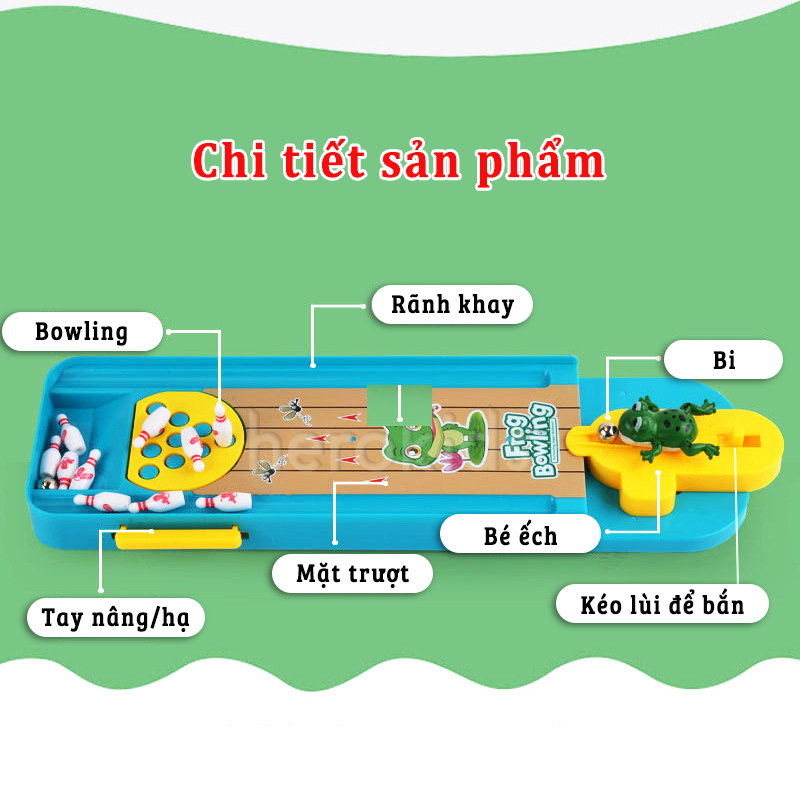 Bowling cho bé, bộ đồ chơi bowling mini cho trẻ em