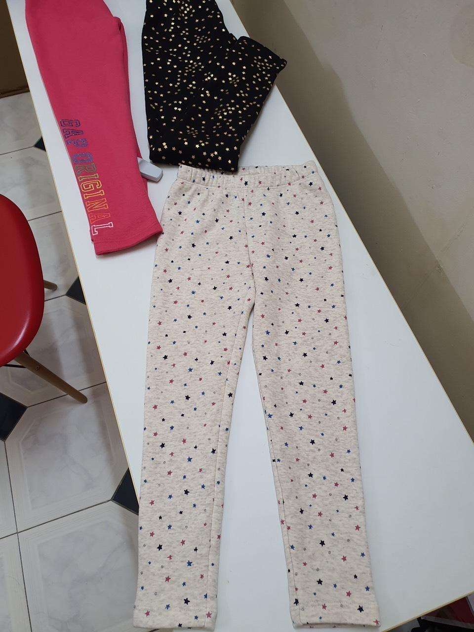 Quần legging lót lông bé gái 13-45kg
