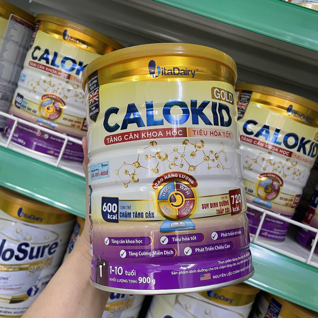[Có Tích Điểm, Date Mới] Sữa CALOKID Gold 900gr (BIBISTORE, Có Quà Tặng)