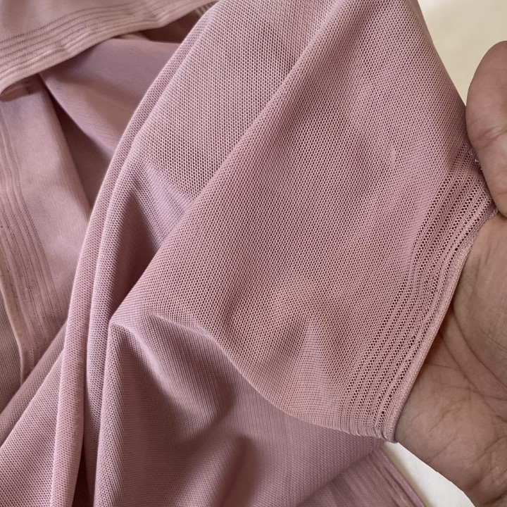 Vải thun lưới dẻo khổ 1m6 - mềm mại, co giãn 4 chiều, ít nhăn - may đồ thiết kế