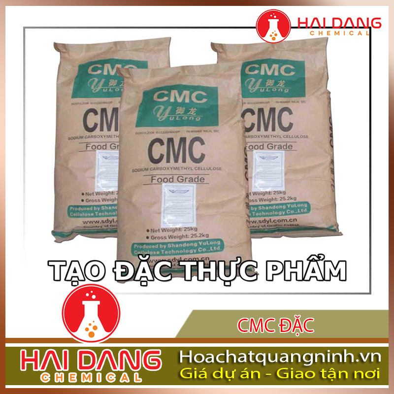 Chất tạo đặc làm dày dùng trong thực phẩm, mĩ phẩm CMC