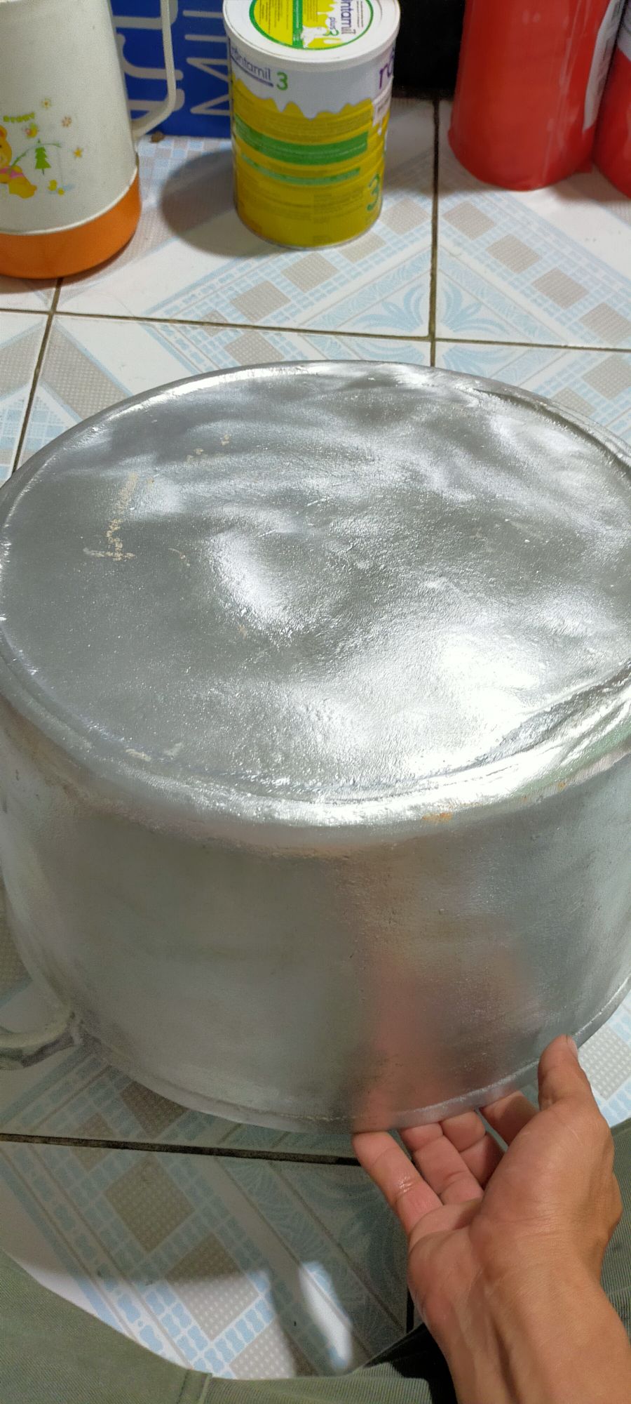 nồi gang đúc số 62 dk35cm đã xoa bóng