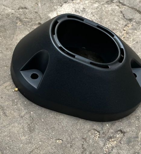 Chụp đuôi pô vario 160 đen bạc