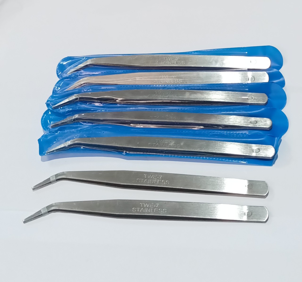 Nhíp Chỉ, Gắp Chỉ Cong Cao Cấp TWE-7