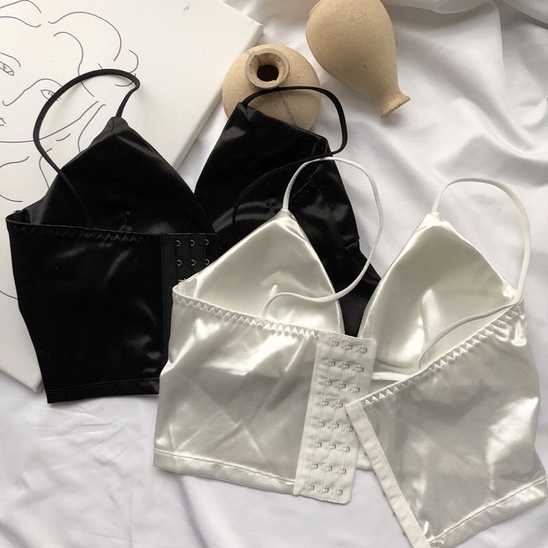 Áo Bra Satin 2 Dây Bản To 264