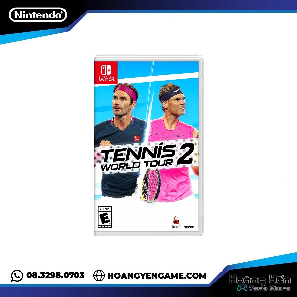 Thẻ game Tennis World Tour 2 Nintendo Switch